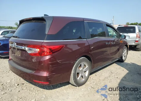 2019 Honda Odyssey Exl from USA, damaged, VIN 5FNRL6H77KB090836